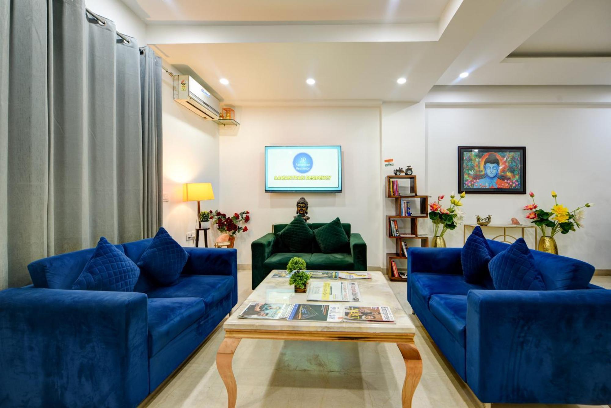 Aamantran Residency Hotel, Sohna Road, Sector 49, Gurugram Gurgaon Luaran gambar